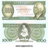 1.000 forintos - bankjegy