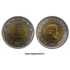100 forint Kossuth  érme - színesfém érme